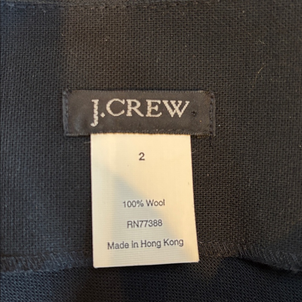 J. Crew Women's Sleeveless Black Top, Size 2 - Picture 3 of 4
